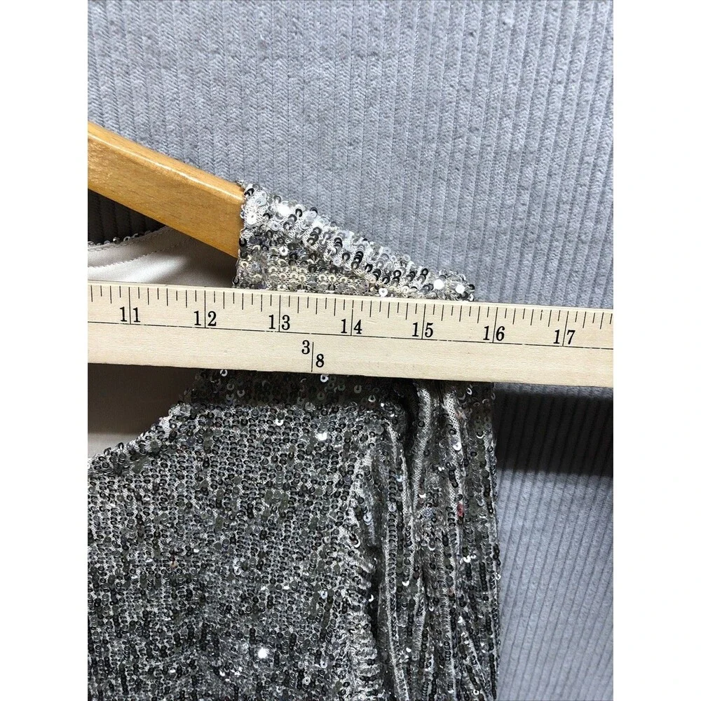 Cable & Gauge Top Size Large Sequins Cocktail Party Glamorous Disco NWT - Picture 8 of 13